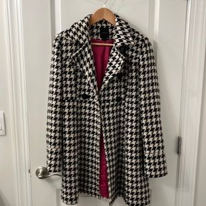 Express Houndstooth Coat